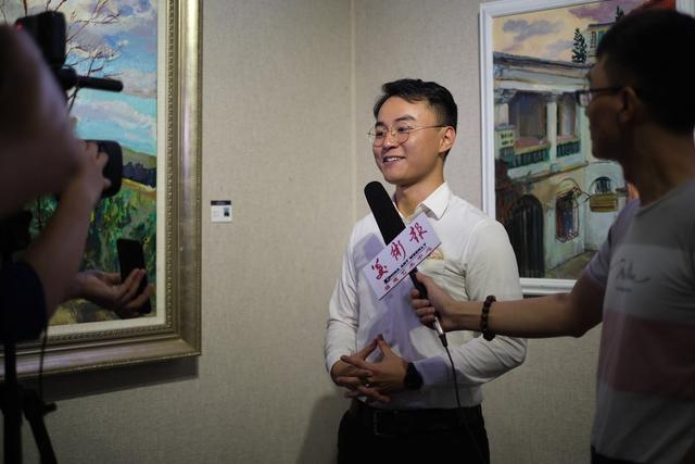 厦大“90后”油画家张博林首开个展引业界关注