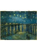 罗纳河上的星夜 - the starry night