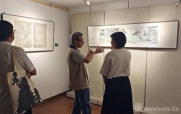 正山绘美中国画五人邀请展：茶文化与山水画的跨界对话
