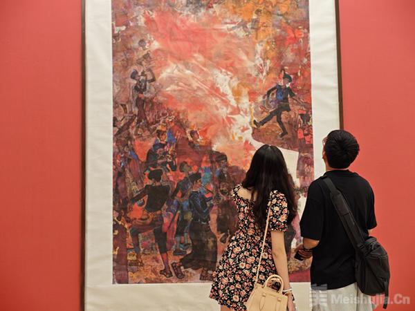 从‘徐悲鸿的贵州土纸’开始——中国美术新体验作品展在中国美术馆开幕