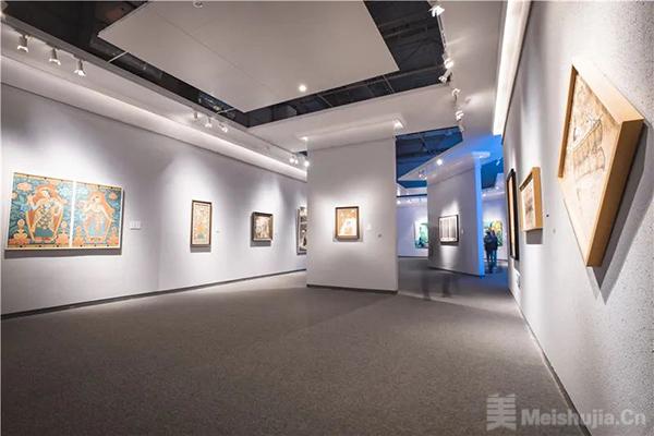 西藏当代美术作品精品展在西藏自然科学博物馆开幕